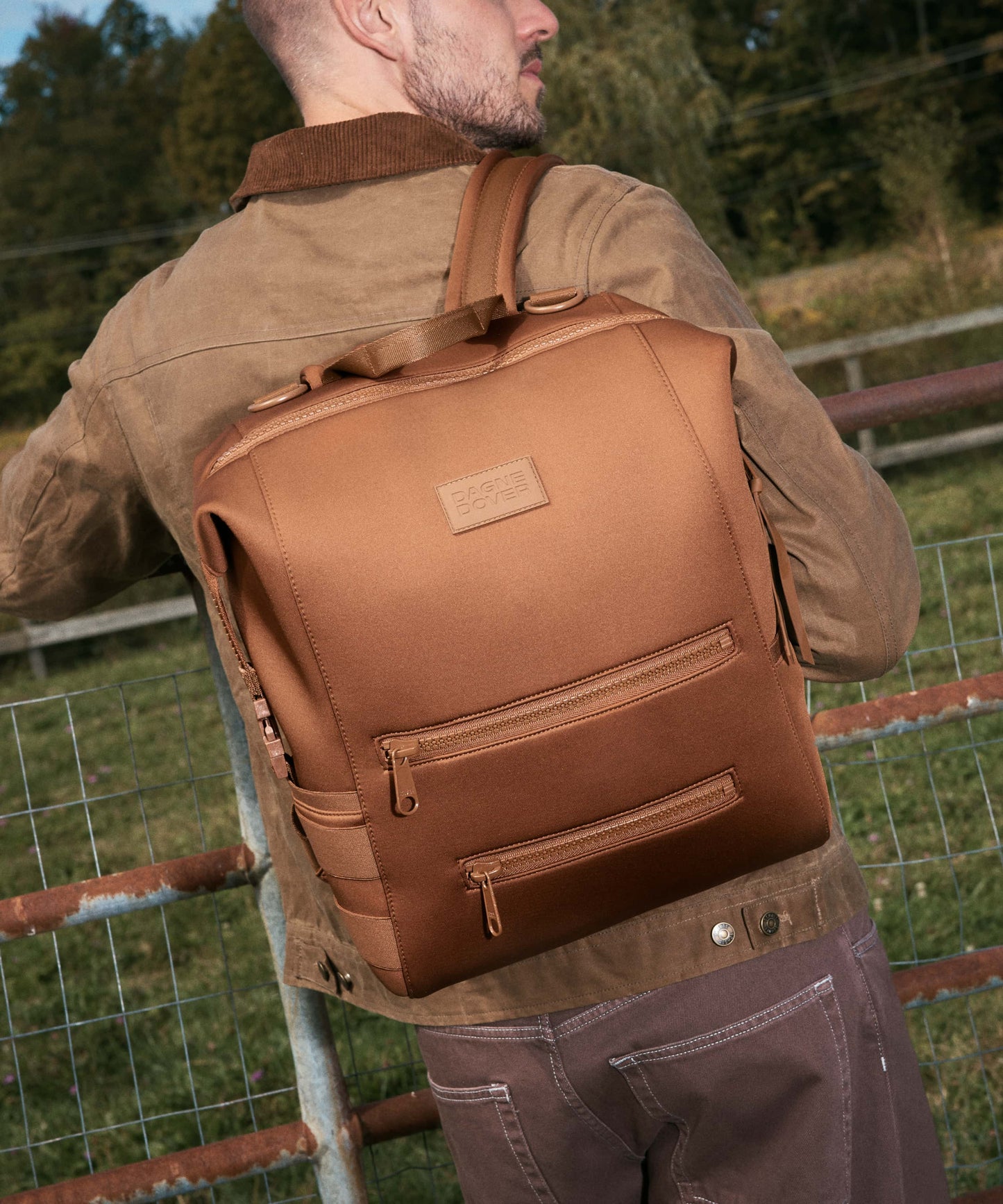 Indi Diaper Backpack in Clove, Large