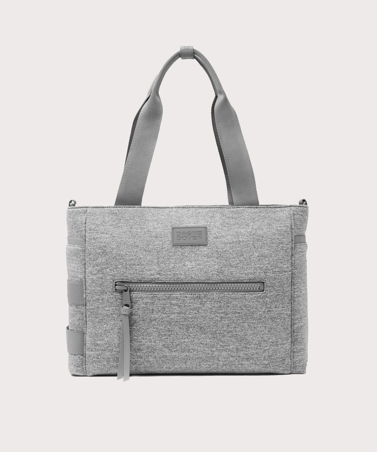Wade Diaper Tote in Heather Grey
