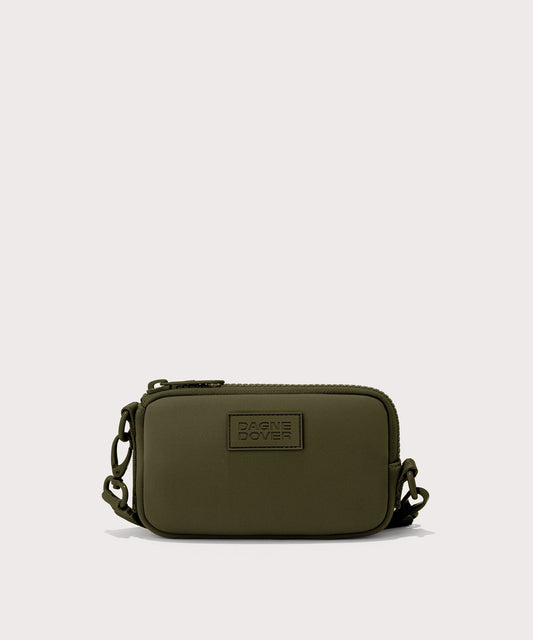 Mara Phone Sling in Dark Moss