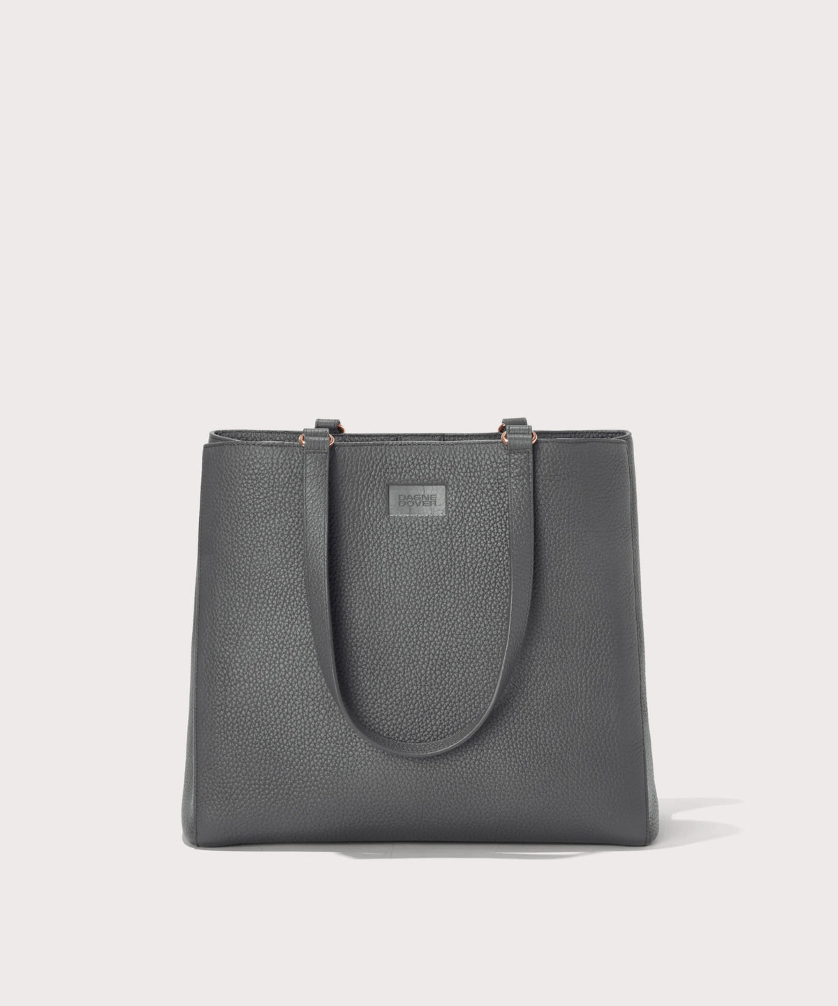 Allyn Tote in Graphite, Large